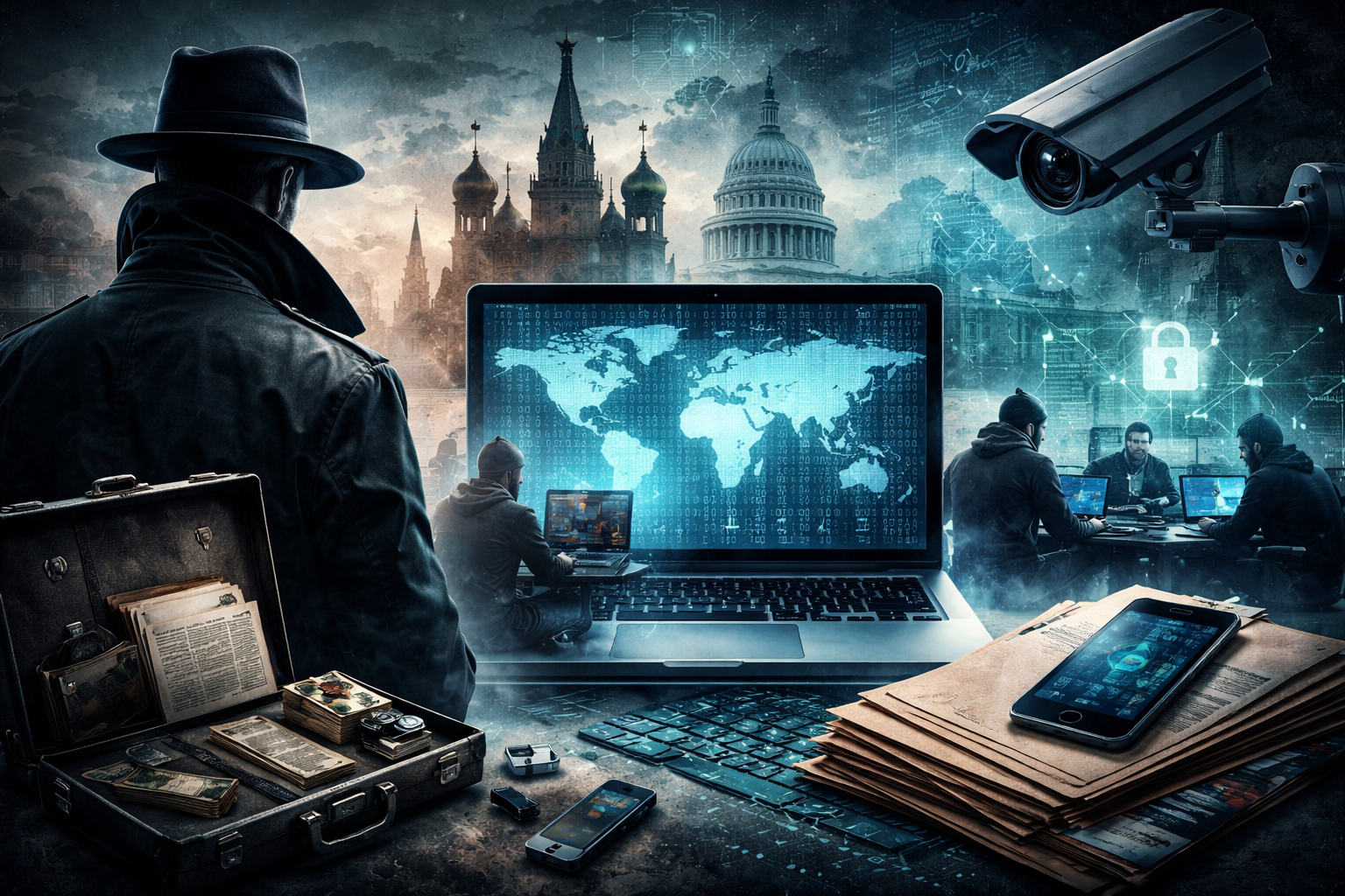 How Espionage Has Evolved Since the End of the Cold War: From Dead Drops to Data Breaches